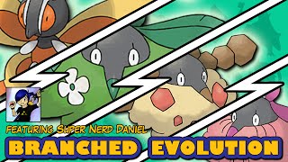 Mothim vs Wormadam  Pokémon Branched Evolution Featuring Super Nerd Daniel [upl. by Tanah]