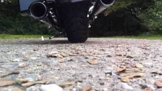 Paughco exhaust on my Harley Davidson Street Glide [upl. by Lasala]