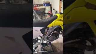 2007 Rmz 450 before and after  Sold dirtbike restoration 4stroke [upl. by Ron336]