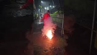 Crackers during Ganesh Festival 1 [upl. by Hollyanne]