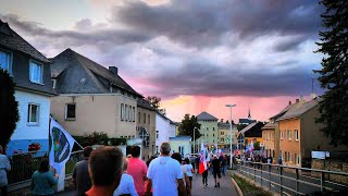 Schleiz  Mittwochsprotest 07092022 4K50FPS [upl. by Chicoine]