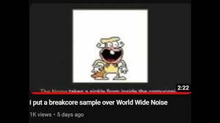 i put a breakcore sample over Noises Unexpectancy Part 3 [upl. by Neall]