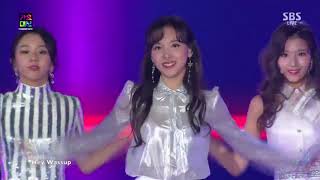 Twice x Red Velvet x BlackPink  LikeyRedFlavorAs if its your last Collab Stage Live [upl. by Aneda726]