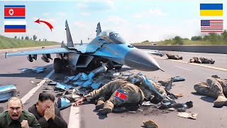 3 Minutes Ago 540 Advanced RussianNorth Korean Fighter Jets Destroyed by US Strike in Ukraine [upl. by Gaby]