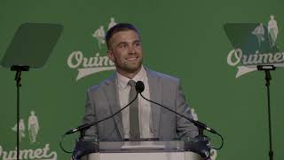 2024 Ouimet Fund Banquet Student Speaker Nate Ingram [upl. by Caesar]