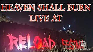 Heaven Shall Burn Endzeit Live At Reload Feastival melodicdeathmetal livemetal deathcorevocalist [upl. by Aicert]