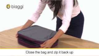 Foldable Luggage  The Biaggi ZipSaks found on Magellanscom [upl. by Aldin]