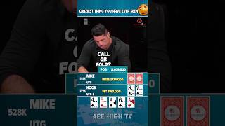 Texas Mike gave HUGE PLAY 😱 poker highstakespoker pokerhighlights [upl. by Carlye35]