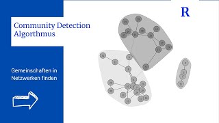 Community Detection Algorithmus in R erklärt [upl. by Erusaert476]