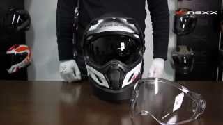 NEXX Helmets  Video Tutorial  How to Change to Off Road Version [upl. by Avle2]