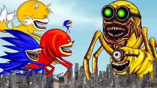 THE SONIC TAPES vs EVOLUTION OF MINIONEXE  EVOLUTION OF SHIN SONIC  Animation Drawing Cartoon [upl. by Adil]