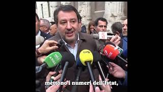 SALVINI A QUALCUNO DANNO FASTIDIO I NUMERI [upl. by Abocaj514]