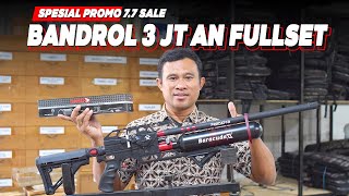 SPESIAL PROMO 77 SALE BANDROL 3 JT AN FULLSET  SENAPAN ANGIN PCP PREDATOR BARACUDA TERMURAH 2024 [upl. by Guthrey977]