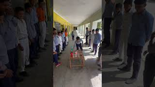 Tictactoe Recreation Activity Of Boys tictactoe trending viralvideo india school schoollife [upl. by Enidan580]