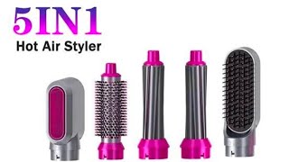 Honest Review on 5 in 1 hair styler by Bagallery online shopping [upl. by Kannry]