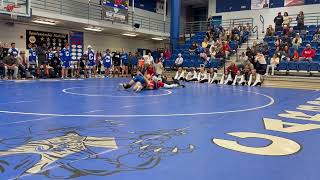 Wrestling Dual Grantsville vs Carbon High 132 Pounds Gets Heated [upl. by Assennav]