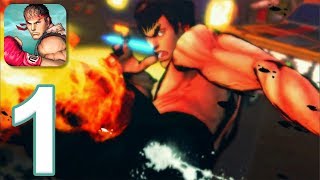 Street Fighter IV Champion Edition  Gameplay Walkthrough Part 1 iOS [upl. by Kehoe38]