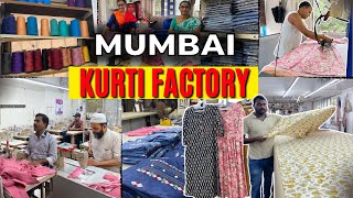 मलाड मार्केट Malad Kurti Market  Kurti Manufacturer in Mumbai  KURTI FACTORY  Ethnic Wear Women [upl. by Intruoc]