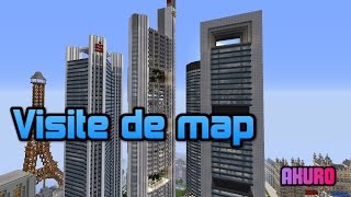 Minecraft  Visite dune ville moderne [upl. by Harley]