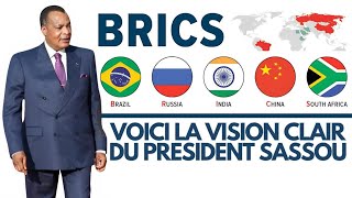 Pourquoi le Congo Rejoint les BRICS  Message du Président Sassou Nguesso pour lAvenir du Congo [upl. by Aittam28]