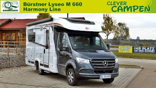 Bürstner Lyseo M 660 Harmony Line Mit Längsdoppelbett eine Empfehlung TestReview  Clever Campen [upl. by Eceined]