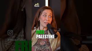 Alana Hadid  Saying Im Palestinian is an Act of Resistance israelpalestineconflict [upl. by Ramiah]