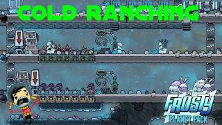 Making some cold ranches  Oxygen not Included Frosty Planet Pack [upl. by Nahgeem]