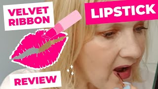 Lisa Eldridge Velvet Ribbon Lipstick and Lip Pencil Review  Over 50s [upl. by Given]