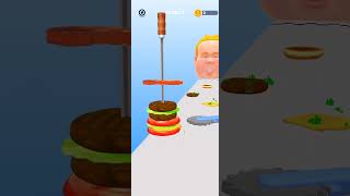 Burger Runner 🍔🍔 Make Extra large Hamburger cheese Burger part 07 xxlsandwichgameplay [upl. by Yoj396]