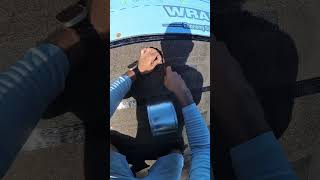 Workin roofing roofer florida construction pov work job solo tools [upl. by Ayala]