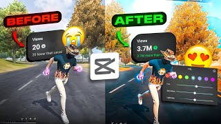 How to increase Free Fire Montage Quality  🥵⚡Capcut 4k Quality Editing TUTORIAL  📲 [upl. by Tirzah]