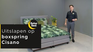 Uitslapen op boxspring Cisano  Beter Bed [upl. by Tessler155]