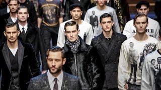 Dolce amp Gabbana  Fall Winter 20152016 Full Fashion Show  Menswear  Exclusive [upl. by Asikal]