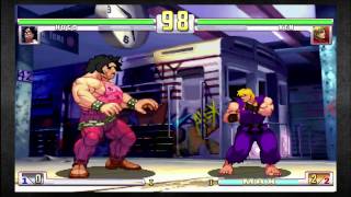 STREET FIGHTER 3rd STRIKE OE TRIALS MODE  BASIC PARRYING [upl. by Swithbart]