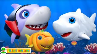 Spooky Baby Shark Song  More Halloween Rhymes And Kids Songs [upl. by Novyad760]