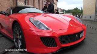 Ferrari 599 GTO Revs [upl. by Dnomar]