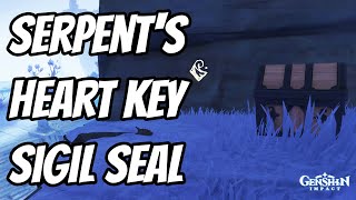 Serpents Heart Key Sigil Seal  Genshin Impact [upl. by Adnirak]