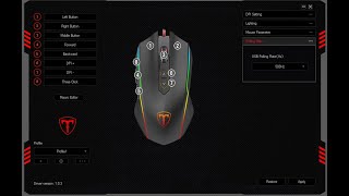 Tutorial  How To Use T16 Wired Gaming Mouse Driver Software Disclaimer It Works With Every Mouse [upl. by Kalbli]