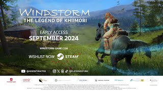 Windstorm The Legend of Khiimori  Reveal Trailer  Early Access 2025 [upl. by Udele210]