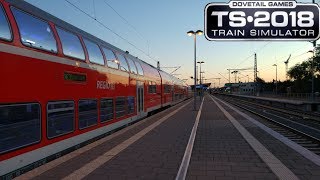 Train Simulator Führerstandsmitfahrt 5  RE 30 von Magdeburg Hbf nach HalleSaaleHbf [upl. by Annek140]