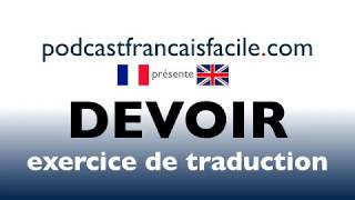 traduction anglais francais [upl. by Odlabu]