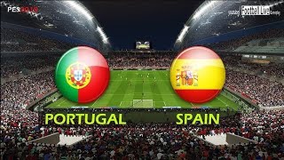 PES13 Spain  Portugal World Cup Final [upl. by Nesral]