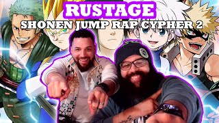 RUSTAGE SHONEN JUMP RAP CYPHER 2 Reaction [upl. by Niraa]