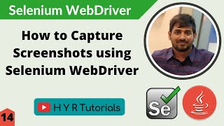 Capture Screenshots using Selenium WebDriver  Selenium WebDriver [upl. by Erasmo653]