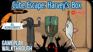 Cube Escape Harveys Box  All Achievements Rusty Lake  Puzzle ⁛ KYUU [upl. by Dirtsa]