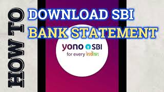 How to Download SBI Bank Statement from Yono SBI  एसबीआई बैंक स्टेटमेंट कैसे डाउनलोड करें Yono से [upl. by Ellatnahc292]