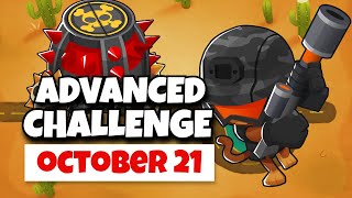 BTD6 Advanced Challenge  KubaTojas Challenge  October 21 2024 [upl. by Pentha264]