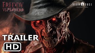 FREDDY vs PINHEAD  Teaser Trailer 2024 Blumhouse Horror New Movie  StryderHD Concept [upl. by Loresz]