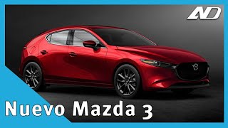 Nuevo Mazda 3 2019  ¿Todo lo que esperábamos  LAAS18 [upl. by Atinnek]