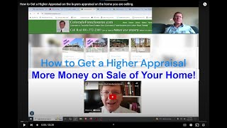 How to get a higher appraisal by the buyers appraiser on the sale of your home [upl. by Warfourd520]